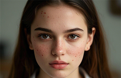 脸上冒痘痘是什么原因，沈阳化妆学校帮您解决